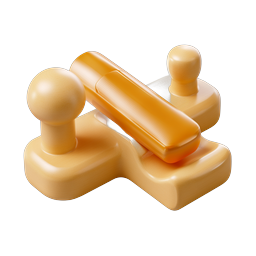 Clay Chest Expander Exercise Icon | Fitness Equipment