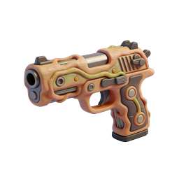 Icona di Gioco 3D Pistola Clay Stilizzata
