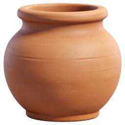 Beautiful Clay Pot Icon for Home and Garden Use