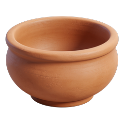 Stylish Clay Potted Icon for Gardening Projects