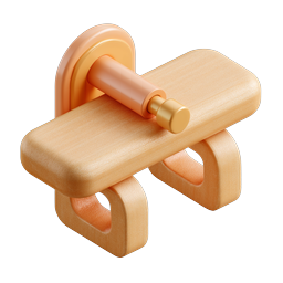 3D-Skateboard-Icon im Clay-Stil | Lustige Sportgrafik