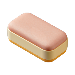 Cleaning Sponge 3D Icon - Household Cleaning Supply