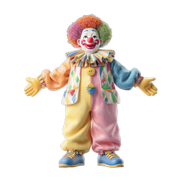Cheerful Clown Icon for Fun Projects