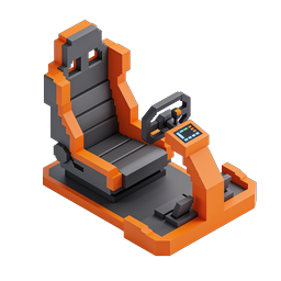 CNC Milling Machine Industrial Icon - Isometric 3D