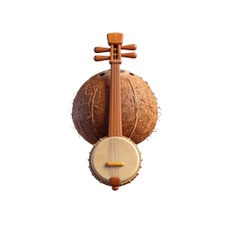 Coconut Stringed Instrument Music App Icon