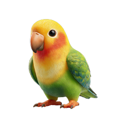 Colorful Parrot Icon for Nature and Wildlife Themes