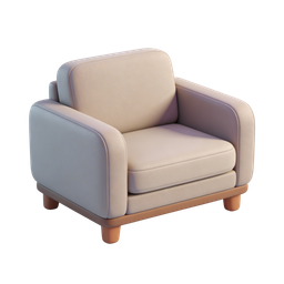 Stylish Comfortable Chair Icon for Modern Designs