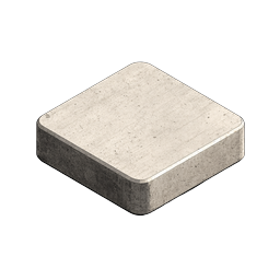 Concrete Platform Isometric Icon - 3D Stone Pedestal