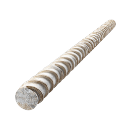Betonschrauben-Symbol - Realistische 3D-Hardware