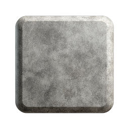Ícone de azulejo quadrado de concreto realista | Material de construção