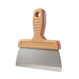 Putty Knife Icon for Home Improvement and DIY Projects