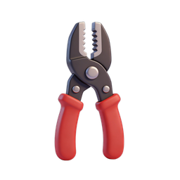 Realistic Pliers Tool Icon for DIY and Repair Uses