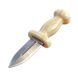 Stylish Cooking Knife Icon for Culinary Applications