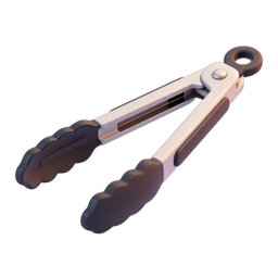 Stylish Cooking Tongs Icon for Culinary Use