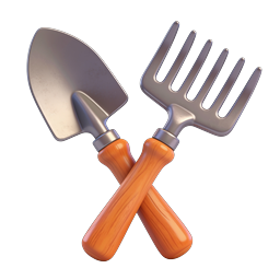 Crossed Spatula and Fork Cooking Utensils Icon