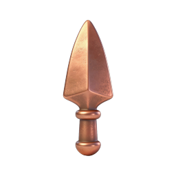 Copper Trowel Icon for Gardening and Landscaping