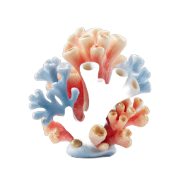Coral Reef 3D Icon | Ocean Marine Life Icon