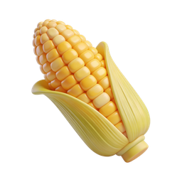 Vibrant Corn Icon for Food and Agriculture