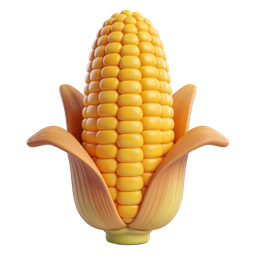 Vibrant Corn Icon for Food and Agriculture Use