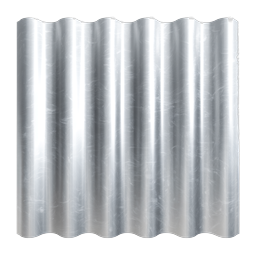 Icona di lamiera ondulata | Materiale per coperture industriali
