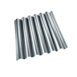 Wellblech-Icon | Realistisches 3D-Dachpaneel