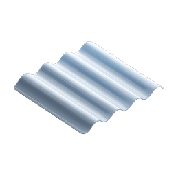Corrugated Roofing Sheet Metal Panel Icon