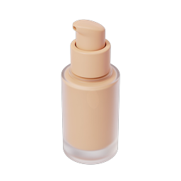 Cosmetic Pump Bottle Icon - Beauty Product 3D Render