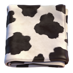 Cow Print Bifold Wallet - Trendy Animal Pattern Accessory