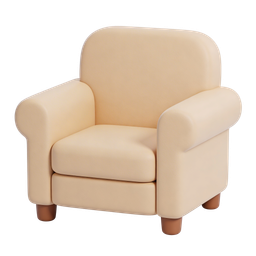 Cozy Armchair Icon for Home Decor Designs