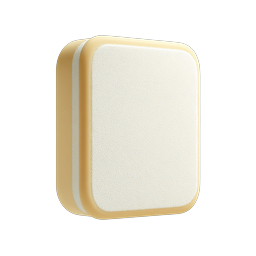 Cream Sandwich 3D Icon - Sweet Dessert Graphic