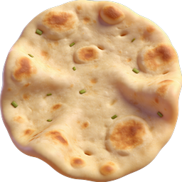 Cremige Kartoffelsuppe 3D-Icon mit Schnittlauch