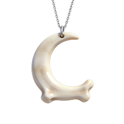 Crescent Moon Pendant Necklace - Bohemian Jewelry