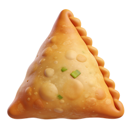 Crispy Samosa Icon for Food and Cooking