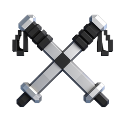 Crossed Dumbbells 14 Day Fitness Challenge Icon