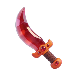 Crystal Dagger Icon - Fantasy RPG Weapon