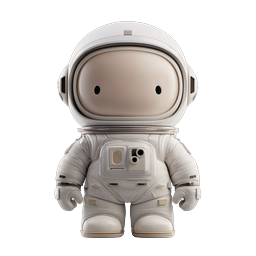 Cute Astronaut Icon for Space-themed Projects