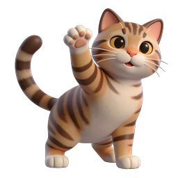 Adorable Cute Cat Icon for Pet Enthusiasts