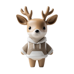Cute Deer Icon for Playful Designs