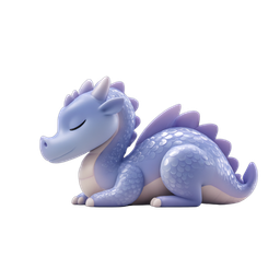 Cute Dragon Icon for Children’s Themes