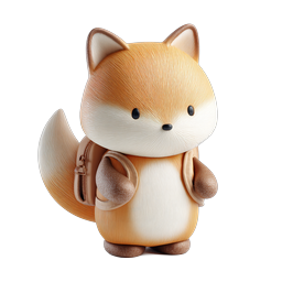 Adorable Cute Fox Icon for Your Project