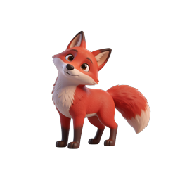 Cute Fox Icon for Fun Designs and Projects