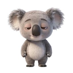 Charming Cute Koala Icon for Nature and Wildlife Themes