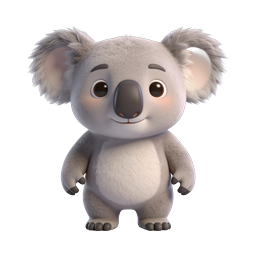 Adorable Cute Koala Icon for Nature Projects