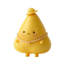 Ícone de Personagem de Limão Fofo - Adorável Mascote de Cítrico 3D