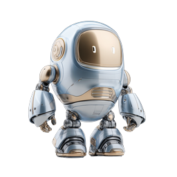 Cute 3D Robot Character Icon | Premium Tech Mascot