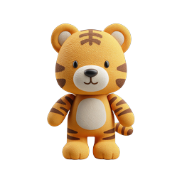 Charming Cute Tiger Icon for Engaging Content