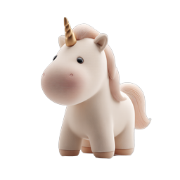 Cute Unicorn Icon for Playful Designs