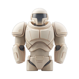 Robotic Armor Icon for Technology and Gaming Projects