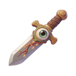 Fantasy Cyclops Eye Sword 3D Icon | RPG Weapon