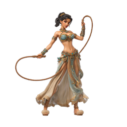 Elegant Dance Figure Icon for Creative Content